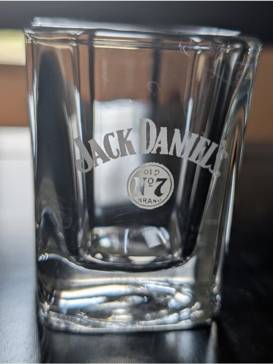 Vintage Jack Daniel's Old No. 7 Shot Glass- Square Shaped -126 - Picture 4 of 4